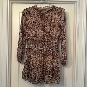 Zara Animal Print Dress